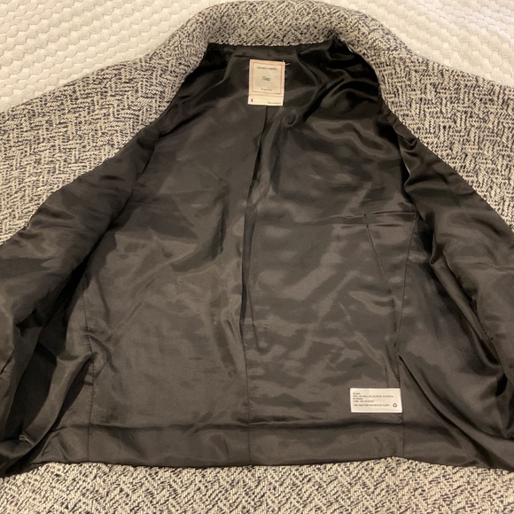 Small Wool Moto Herringbone Jacket by GAP - Picture 6 of 10